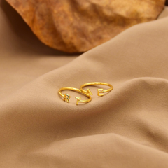 Tiny Initial Letters Ring