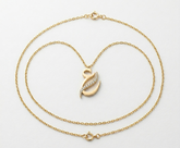 Gold Plated Initial Necklace