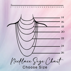 Floral Vertical Name Necklace Gold Plated